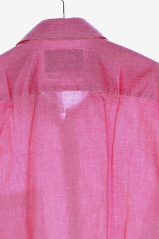 Hatico Button Up Shirt in L in Pink