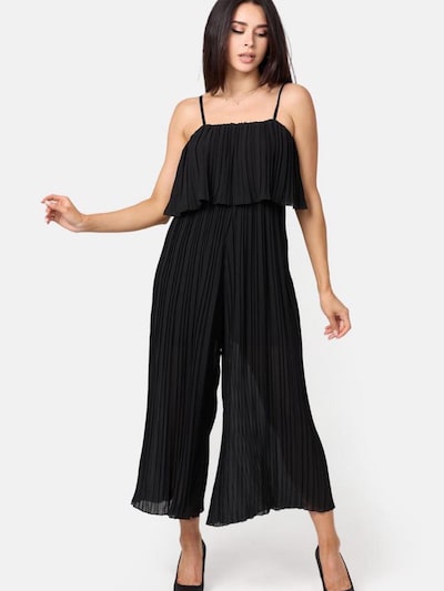 Worldclassca Jumpsuit 'Jumpsui Kleid Plissee Einteiler Overall Sommer' in S-L in Black, Item view