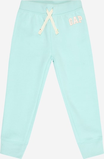 GAP Pantalon en turquoise / blanc, Vue avec produit