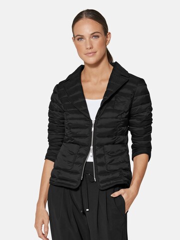 Veste mi-saison MADELEINE en noir : devant