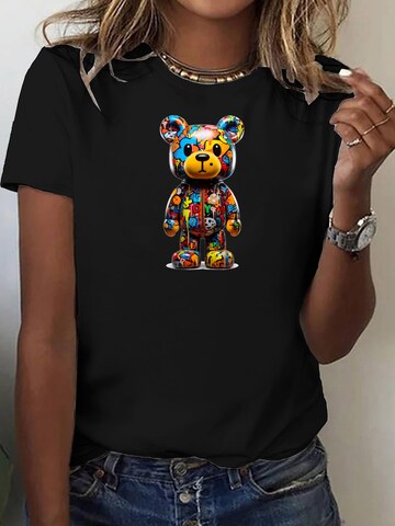 RMK Shirt 'Bear' in Black