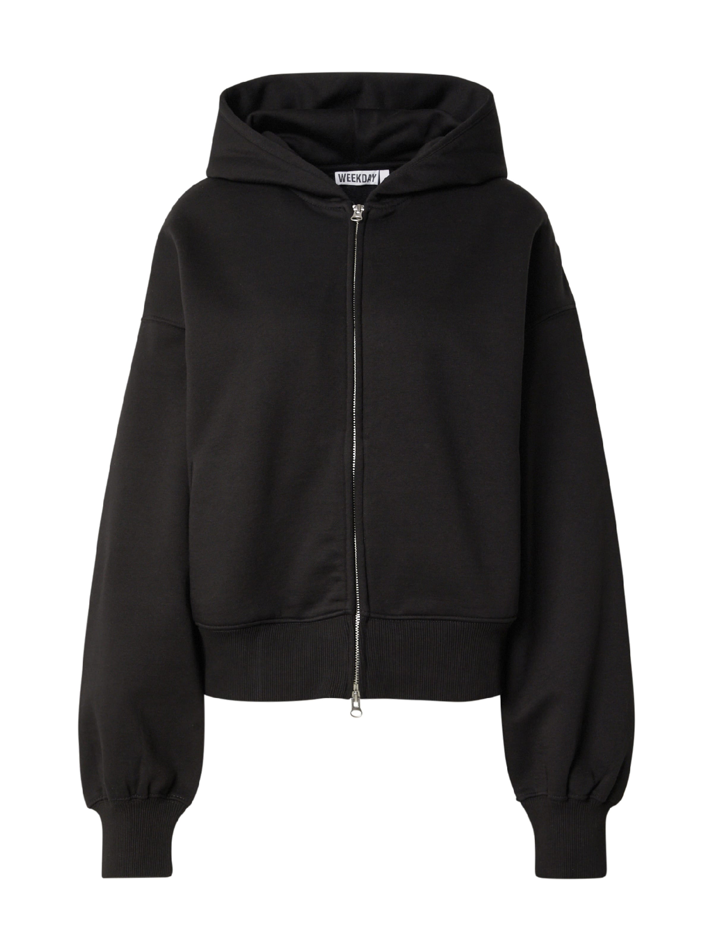 WEEKDAY Jopa na zadrgo 'Yoshi' | črna barva: sprednja stran