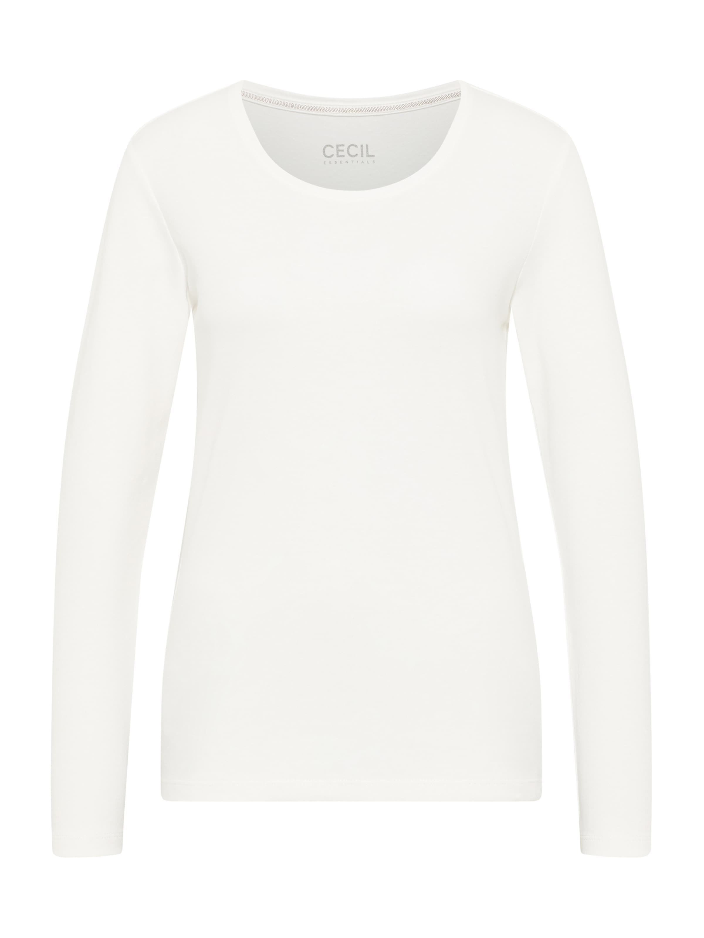 CECIL Shirt 'Pia' in White: front