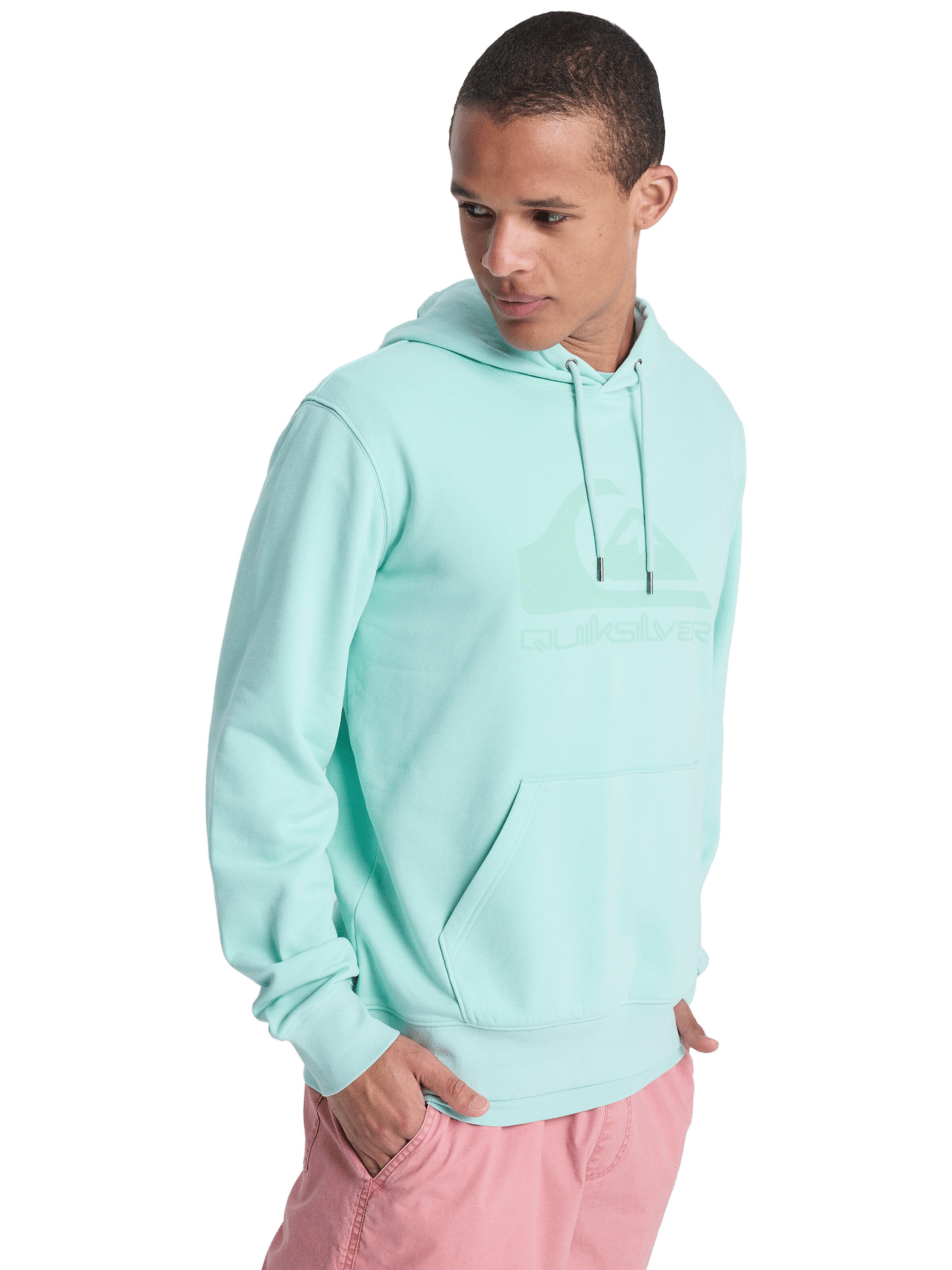 QUIKSILVER Athletic Sweatshirt in Green