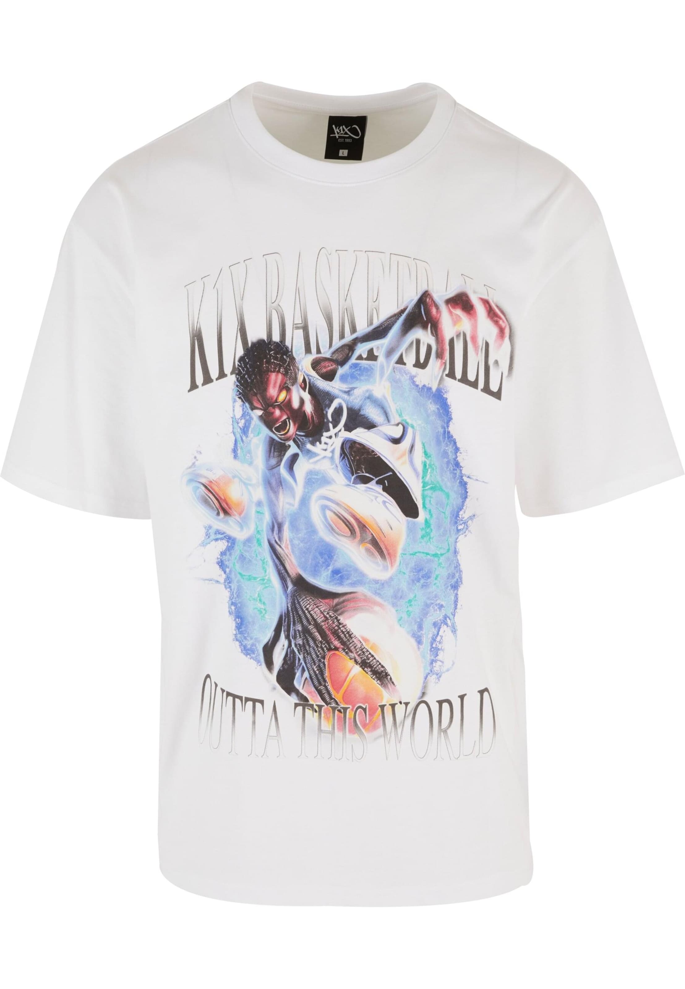 K1X Shirt 'Bootleg' in White: front