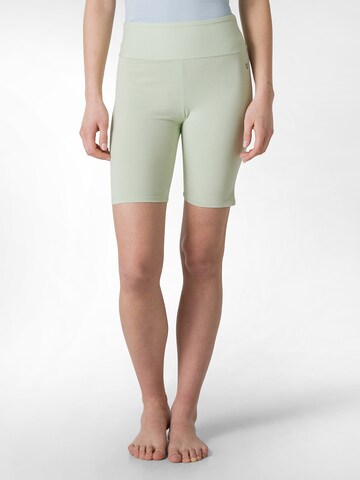 DEHA Skinny Sports trousers in Green: front