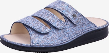Finn Comfort Mules 'Korfu' in Blue: front
