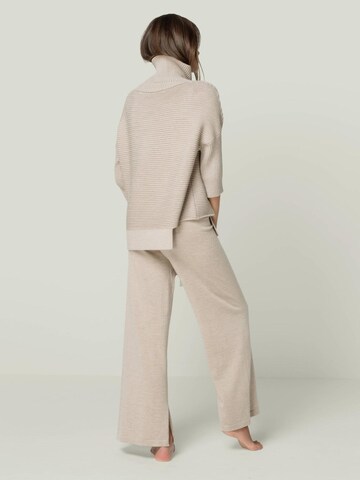 YOU LOOK PERFECT Leisure suit 'LOUNGEWEAR SET  - Pullover Bailey & Pants Bailey' in Beige