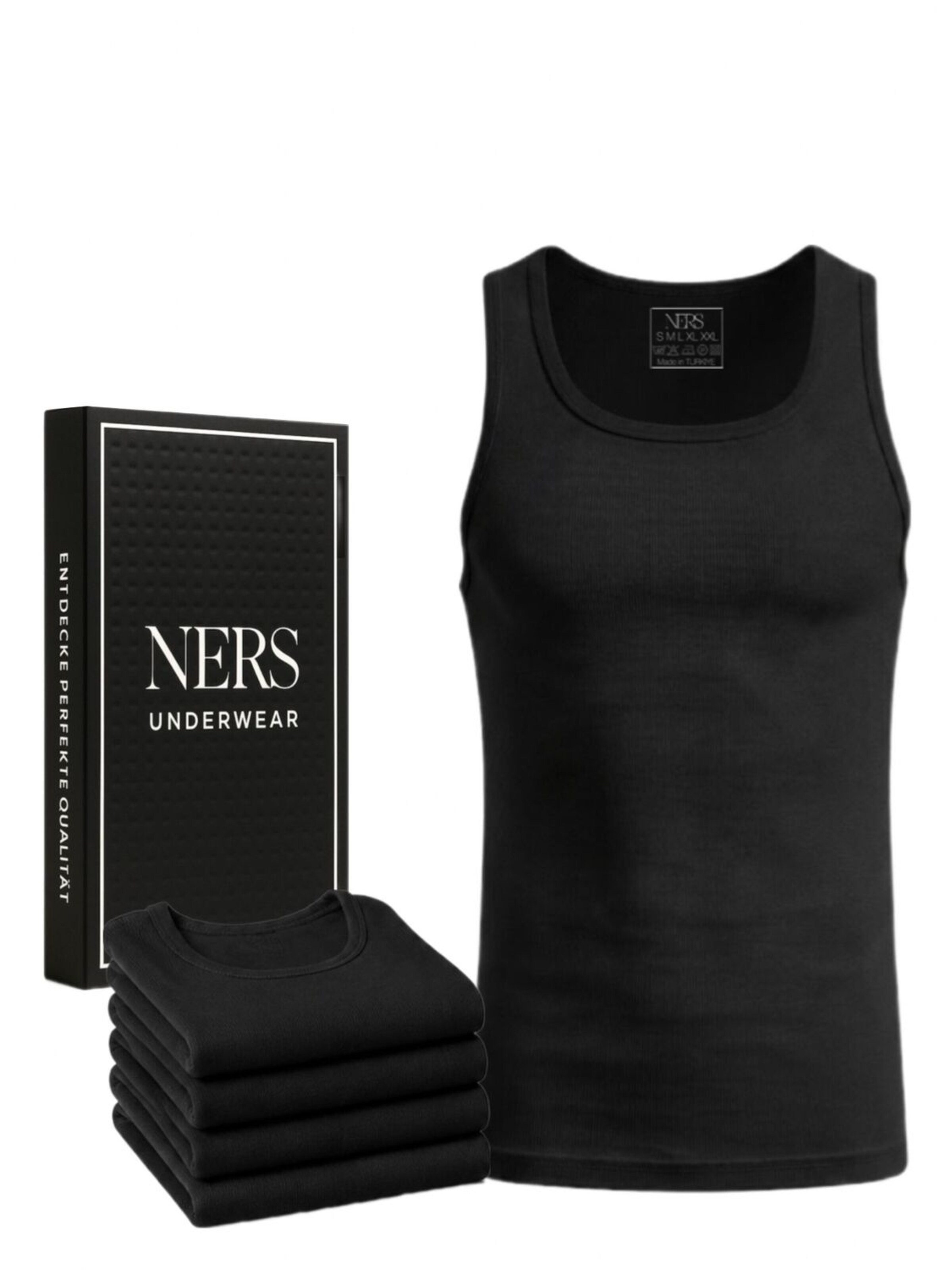 NERS Undershirt 'Luxe' in S in Black, Item view