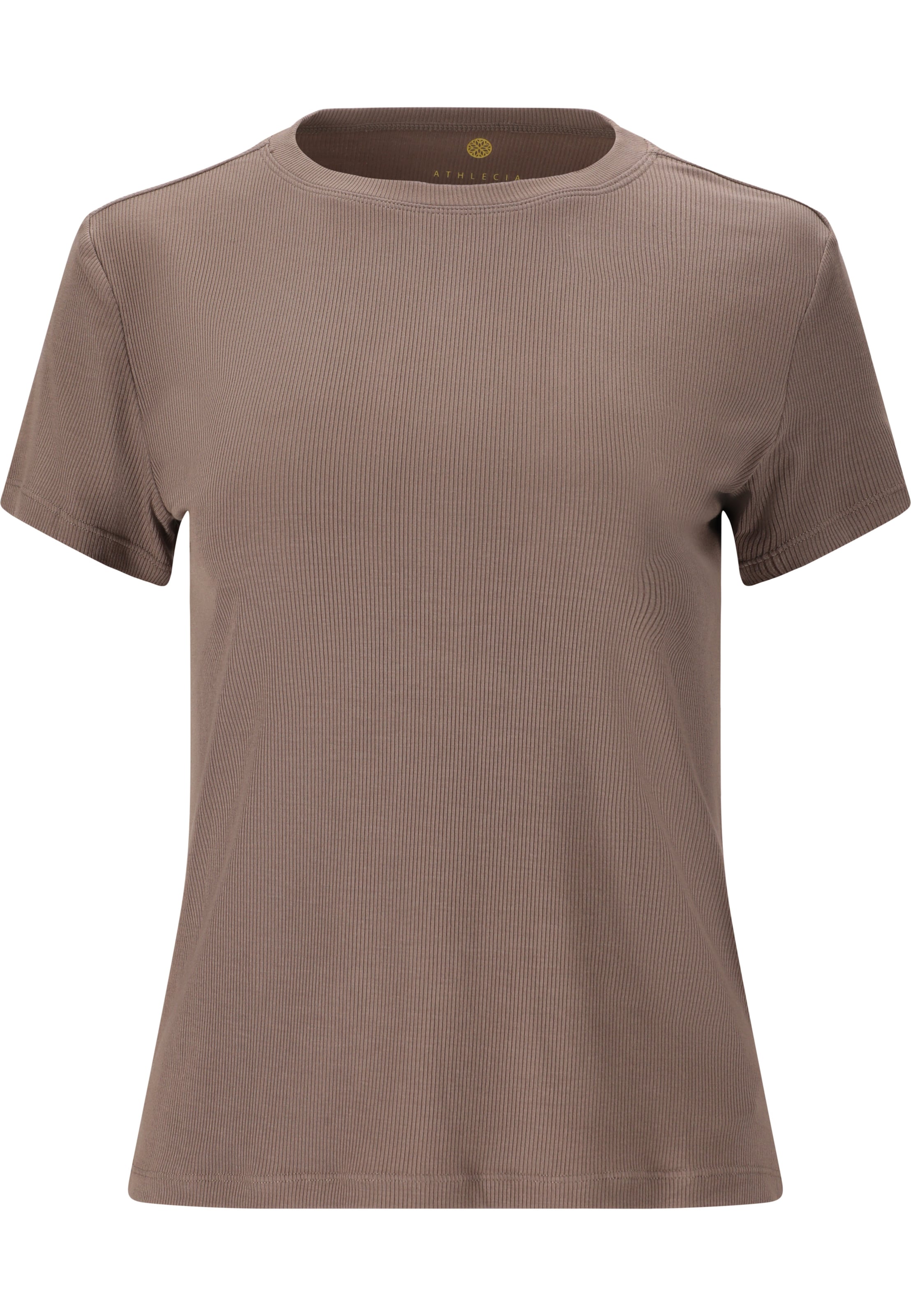 Athlecia Performance shirt 'Tinashe' in Brown: front