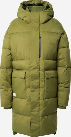 Manteau d’hiver mazine en vert : devant