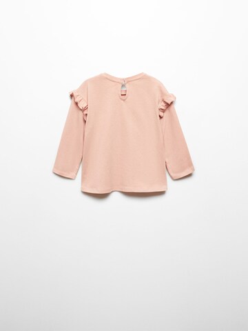 Tricou 'HOLIDAY' de la MANGO KIDS pe roz