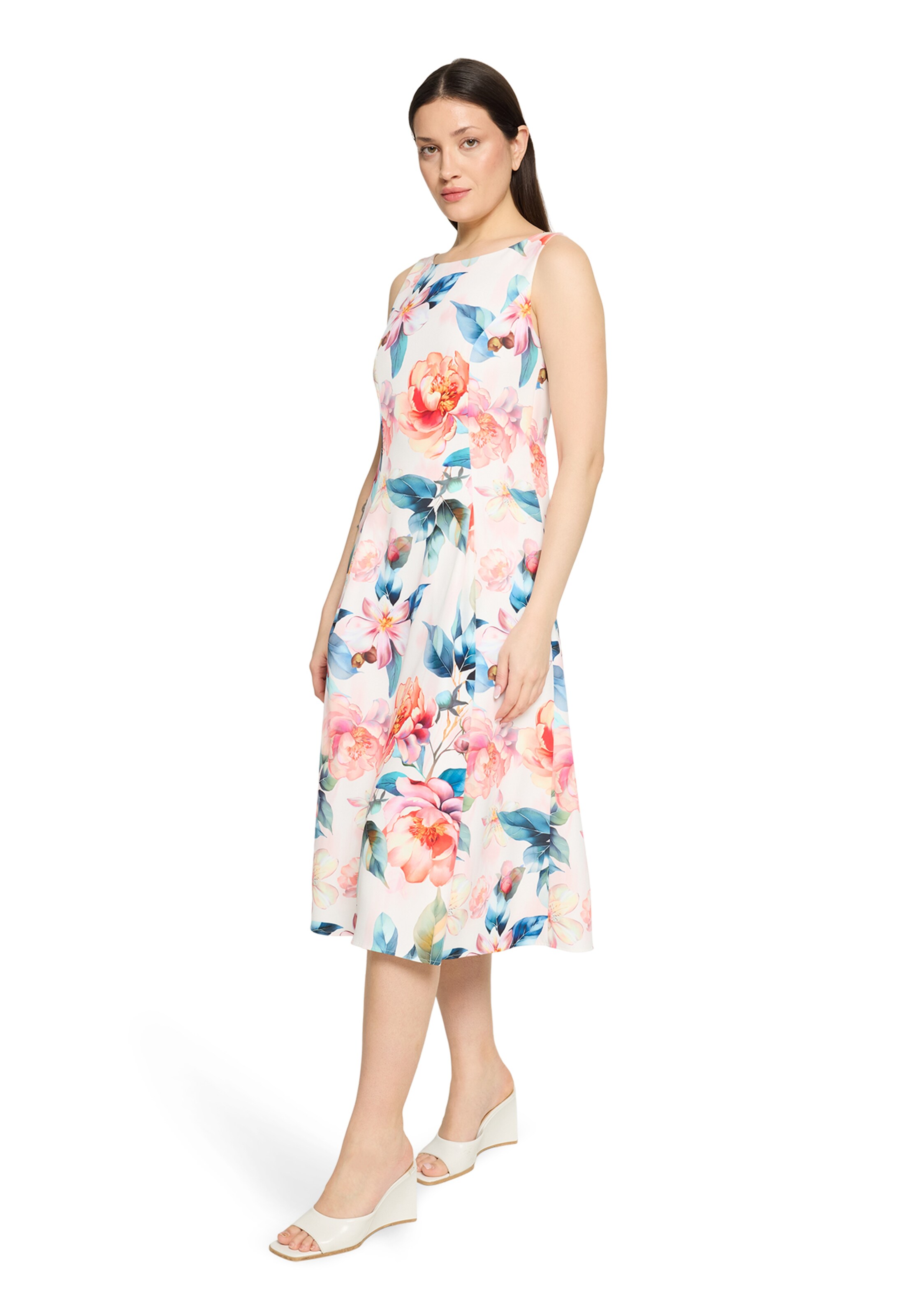 Vera Mont Evening Dress in Orange