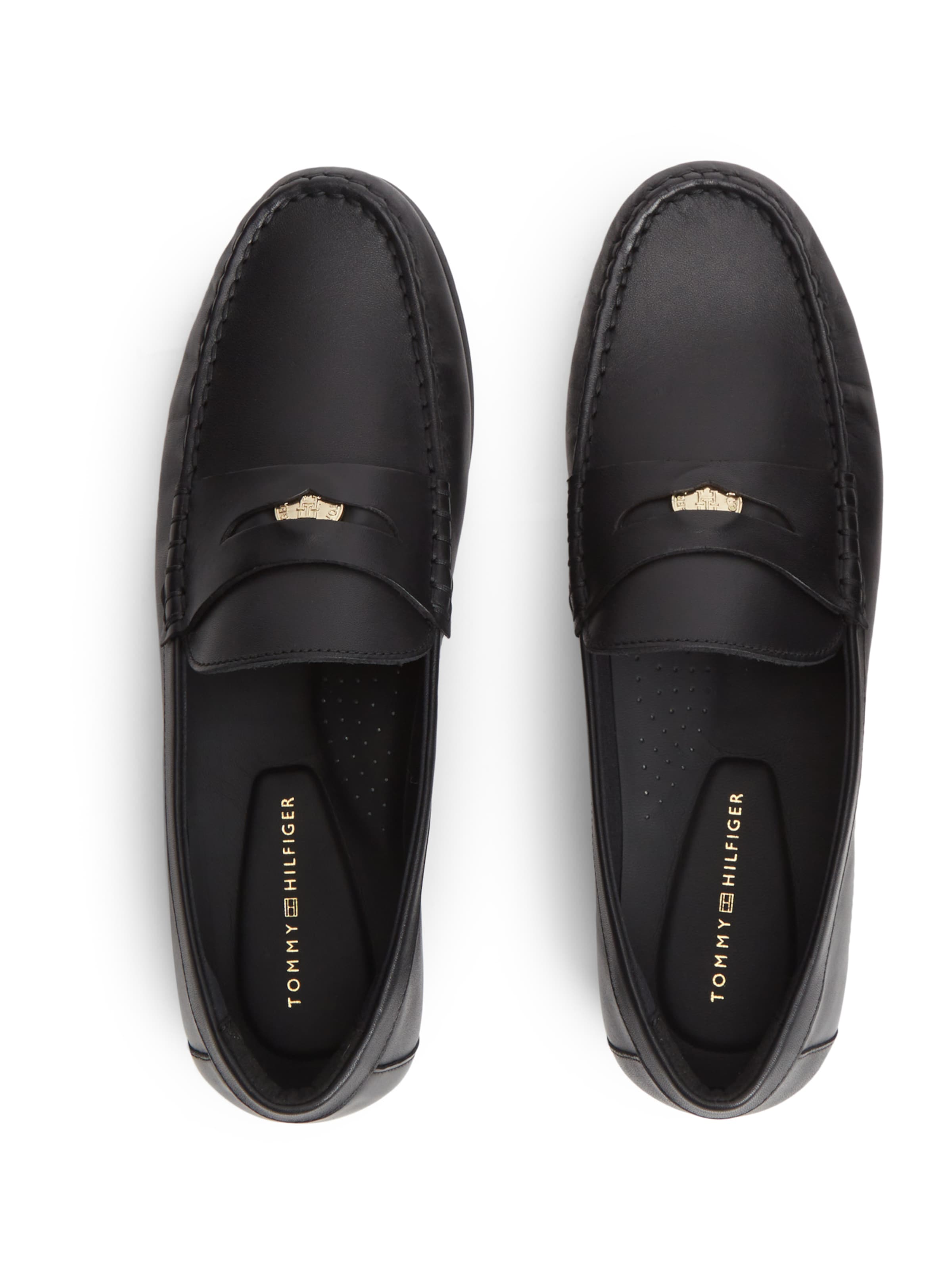 TOMMY HILFIGER Moccasin in Black