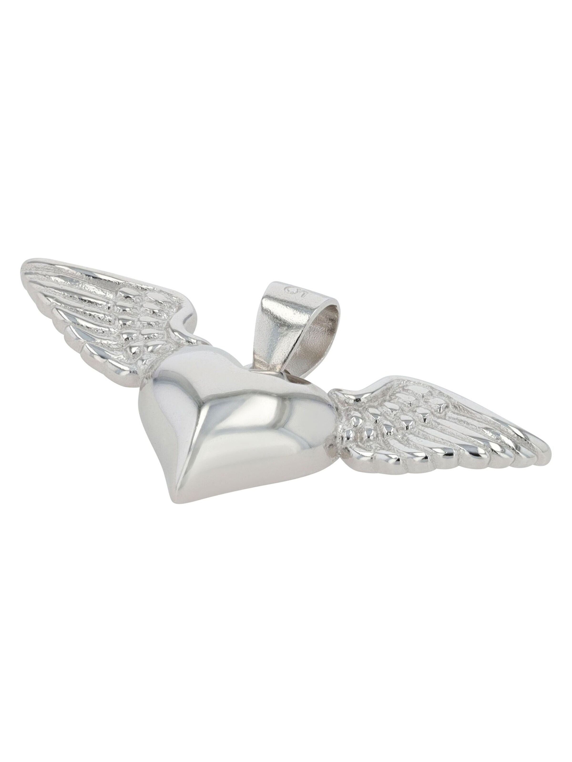 Akzent Pendant '"Jasina" aus 925 Sterlingsilber, rhodiniert/vergoldet, langlebig' in Silver: front