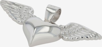Akzent Pendant '"Jasina" aus 925 Sterlingsilber, rhodiniert/vergoldet, langlebig' in Silver: front
