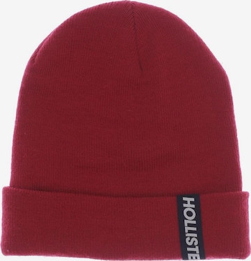 HOLLISTER Hut oder Mütze One Size in Rot: predná strana