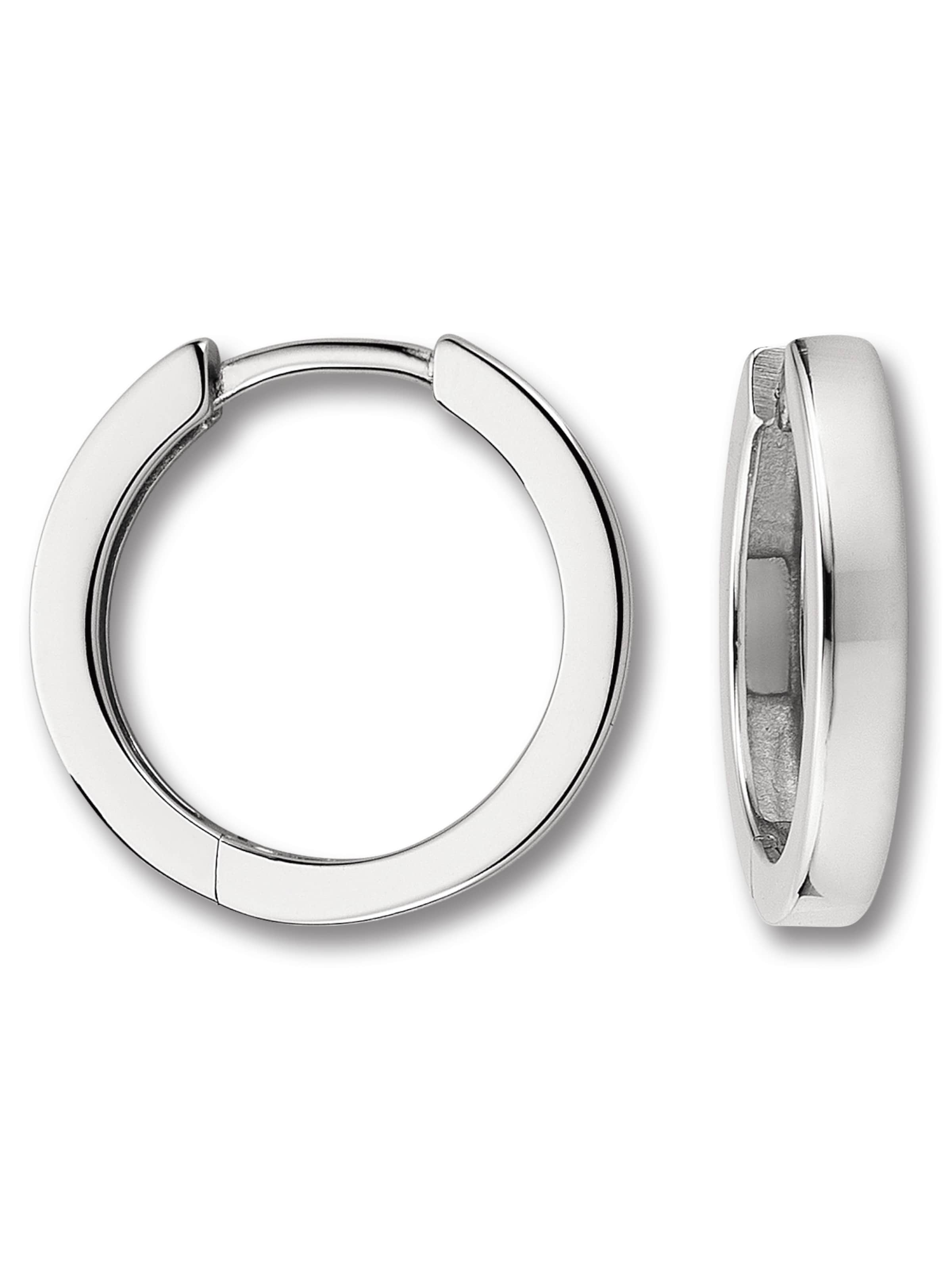 ONE ELEMENT Ohrringe in Silber: Vorderseite