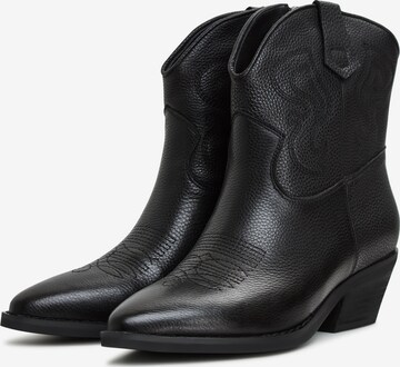 CESARE GASPARI Boots in Schwarz