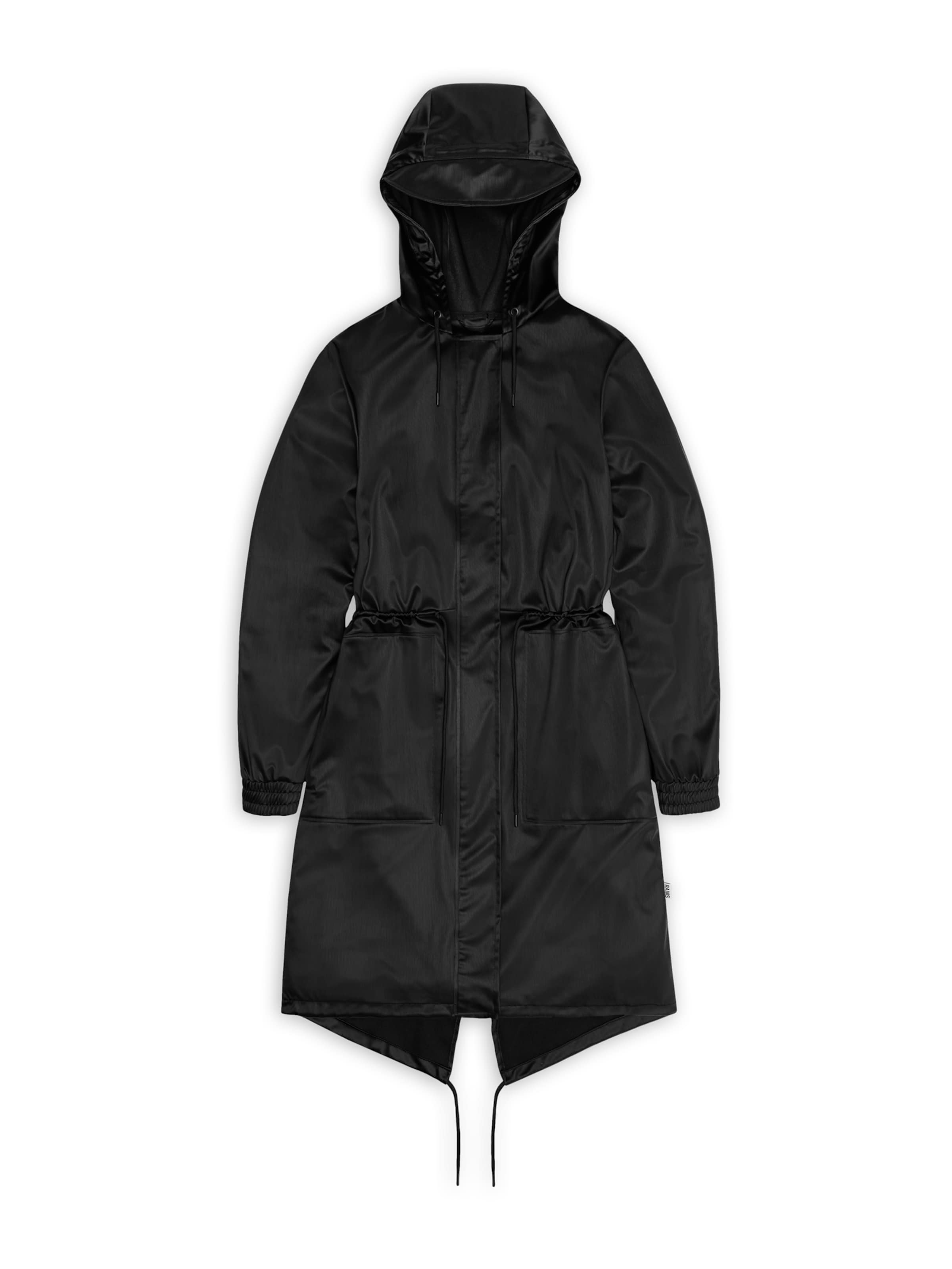 RAINS Funktionsjakke 'String W' i sort: forside