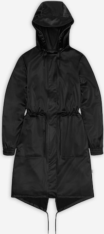 Veste fonctionnelle 'String W' RAINS en noir : devant
