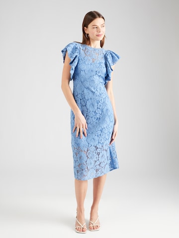 Y.A.S Koktejlové šaty 'MILDA' – modrá: přední strana