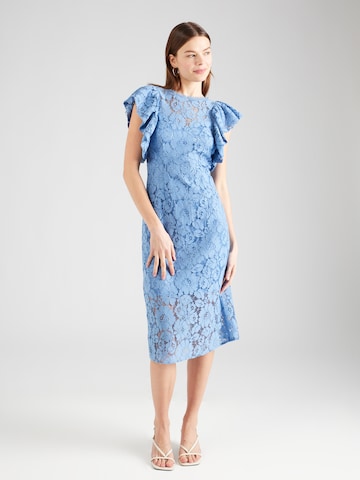 Robe de cocktail 'MILDA' Y.A.S en bleu : devant