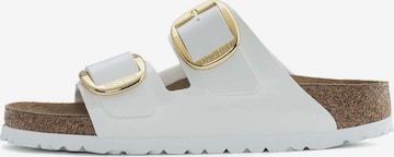 BIRKENSTOCK Mule 'Arizona' in White: front