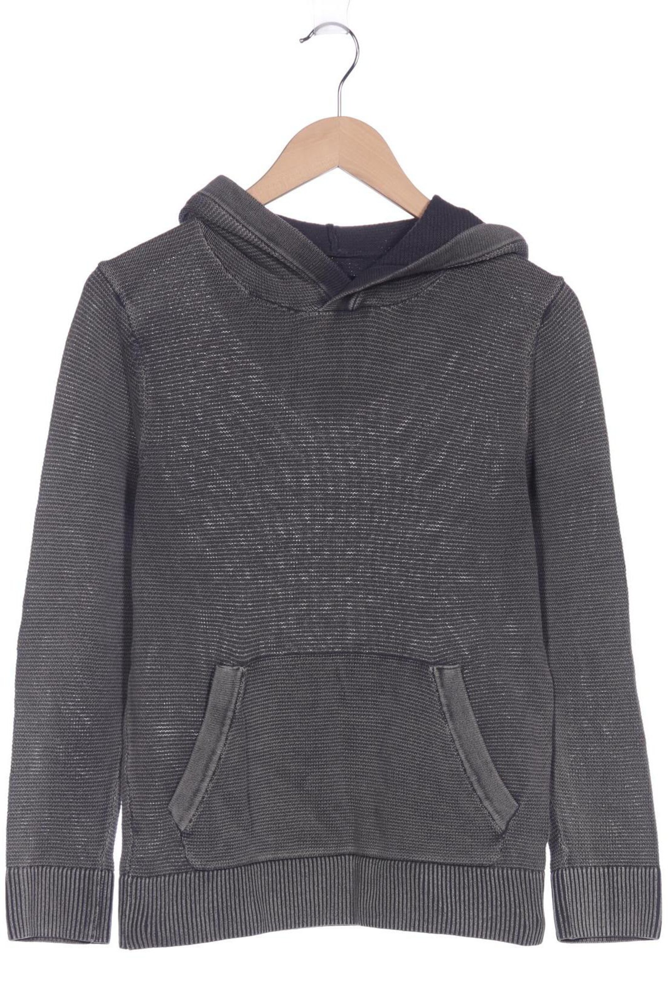 Abercrombie & Fitch Sweatshirt & Zip-Up Hoodie in XS in Grey: front