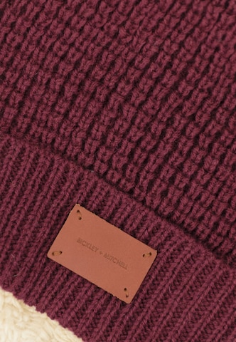 Bonnet Bickley + Mitchell en rouge