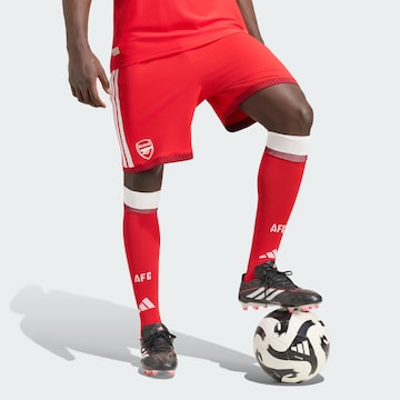 Regular Pantalon de sport 'FC Arsenal 26/27 Authentic' ADIDAS PERFORMANCE en rouge : devant
