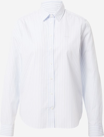 GANT Blusa em azul pastel / branco, Vista do produto