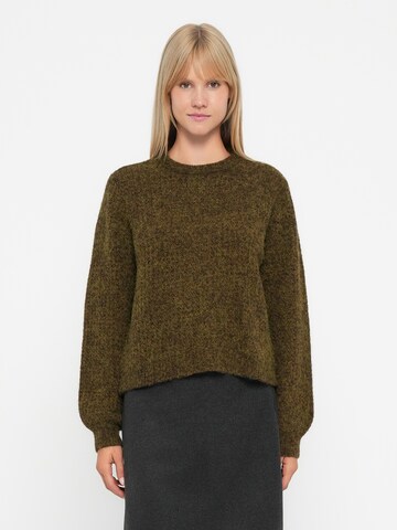 JDY Pullover 'JDYMARI' in Grün: Vorderseite