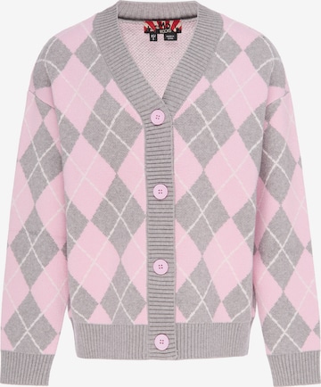 Cardigan 'Rock' myMo ROCKS en gris : devant