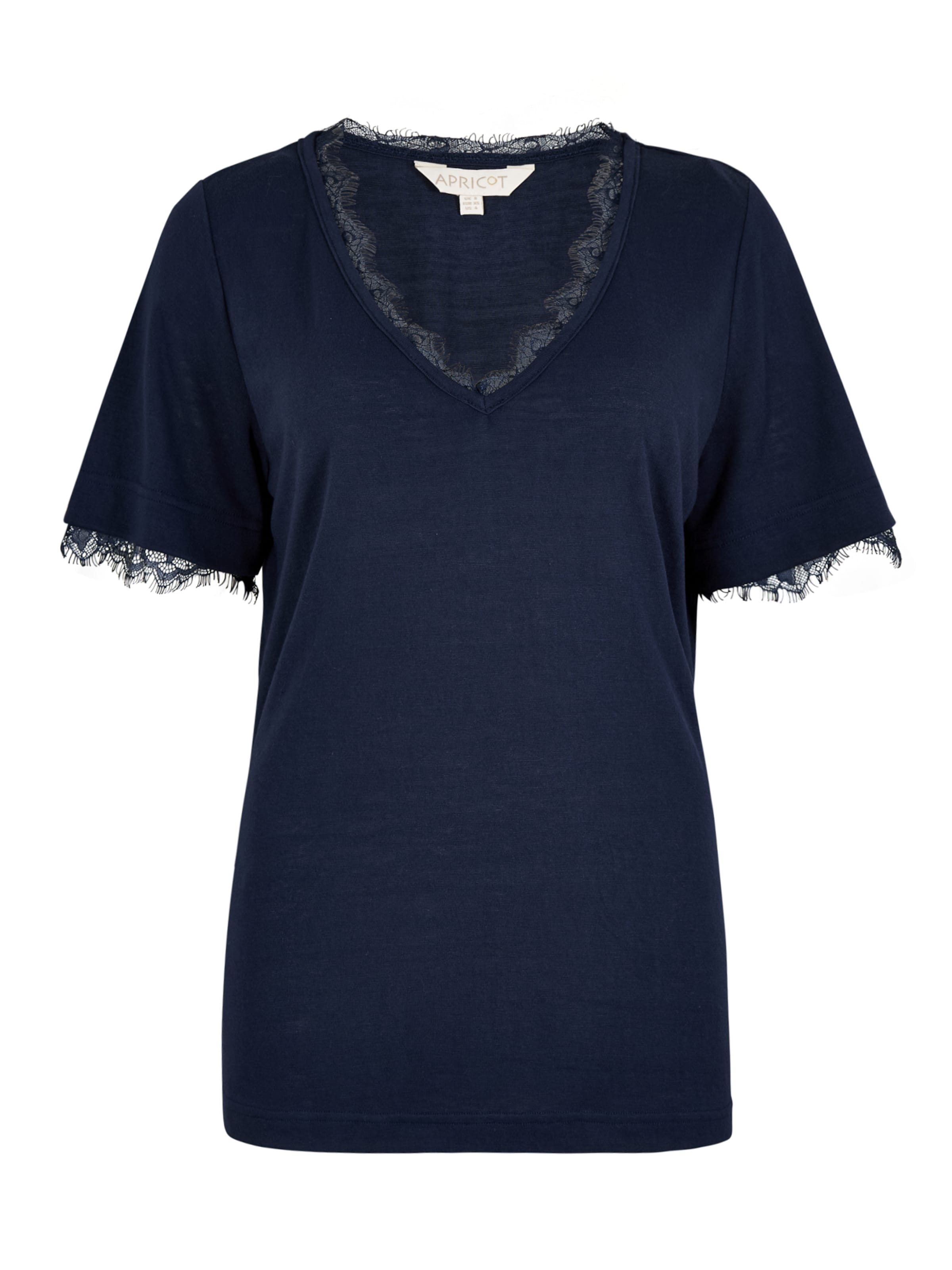T-shirt 'Eyelash' Apricot en bleu : devant