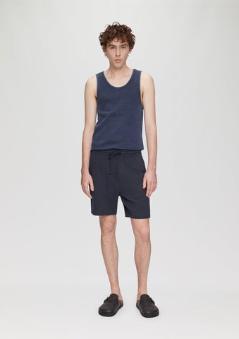 QS Regular Shorts in Blau