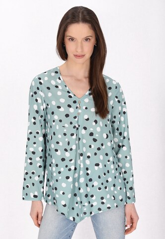 usha BLUE LABEL - Blusa 'Fashion Look' en verde: frente