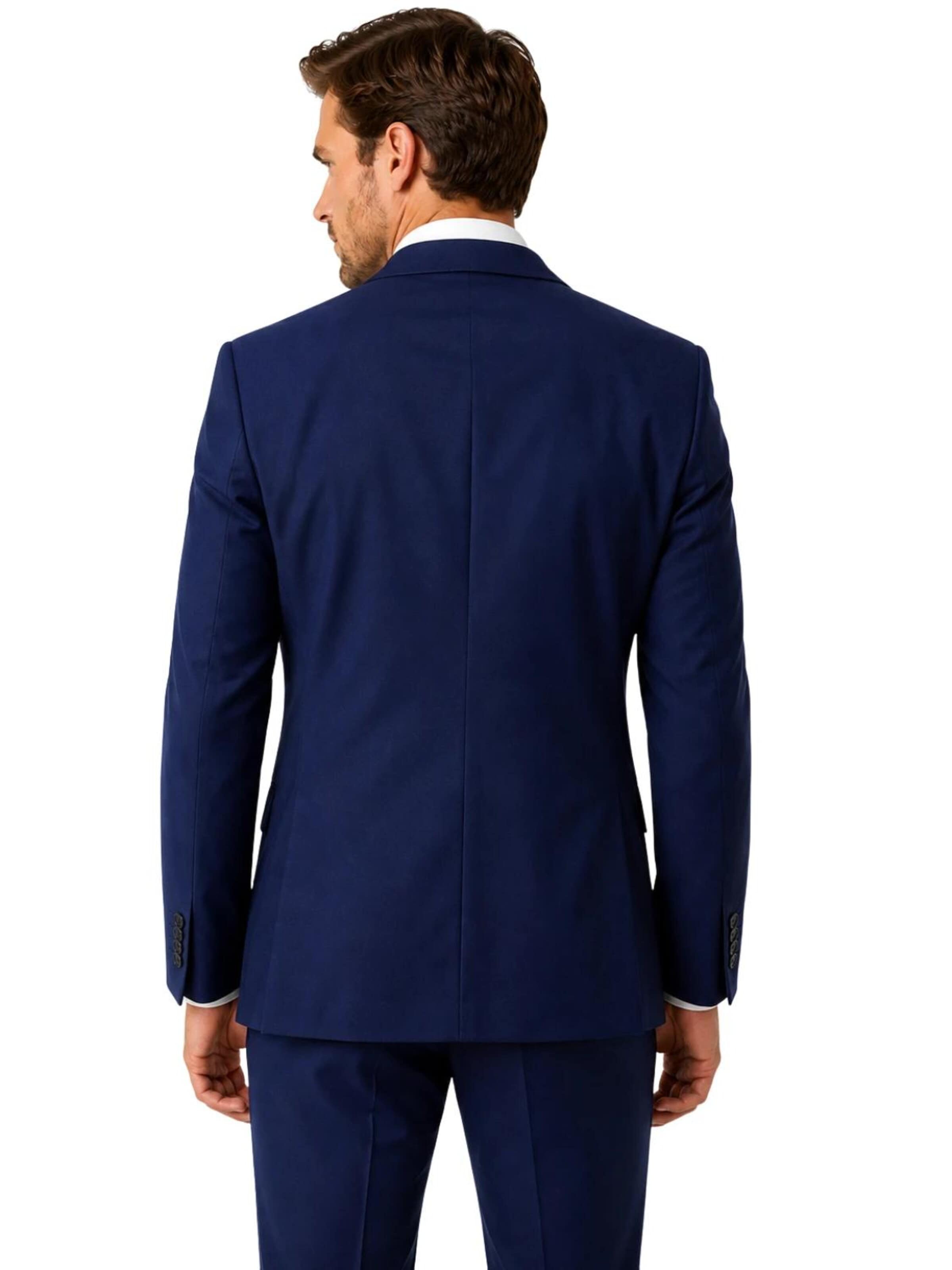Guild Slim fit Suit 'Extra Slim fit Business Anzug' in Blue