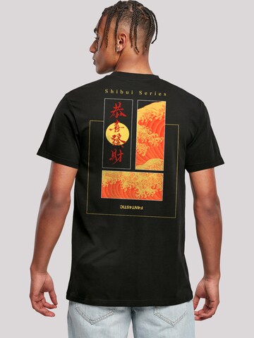 F4NT4STIC Shirt in Zwart: voorkant