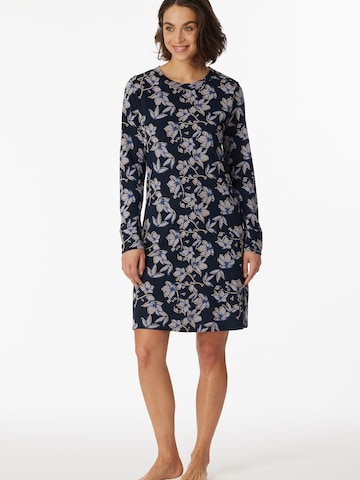 SCHIESSER Schlafshirt in Blau: Vorderseite