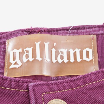 John Galliano Shorts XS in Lila