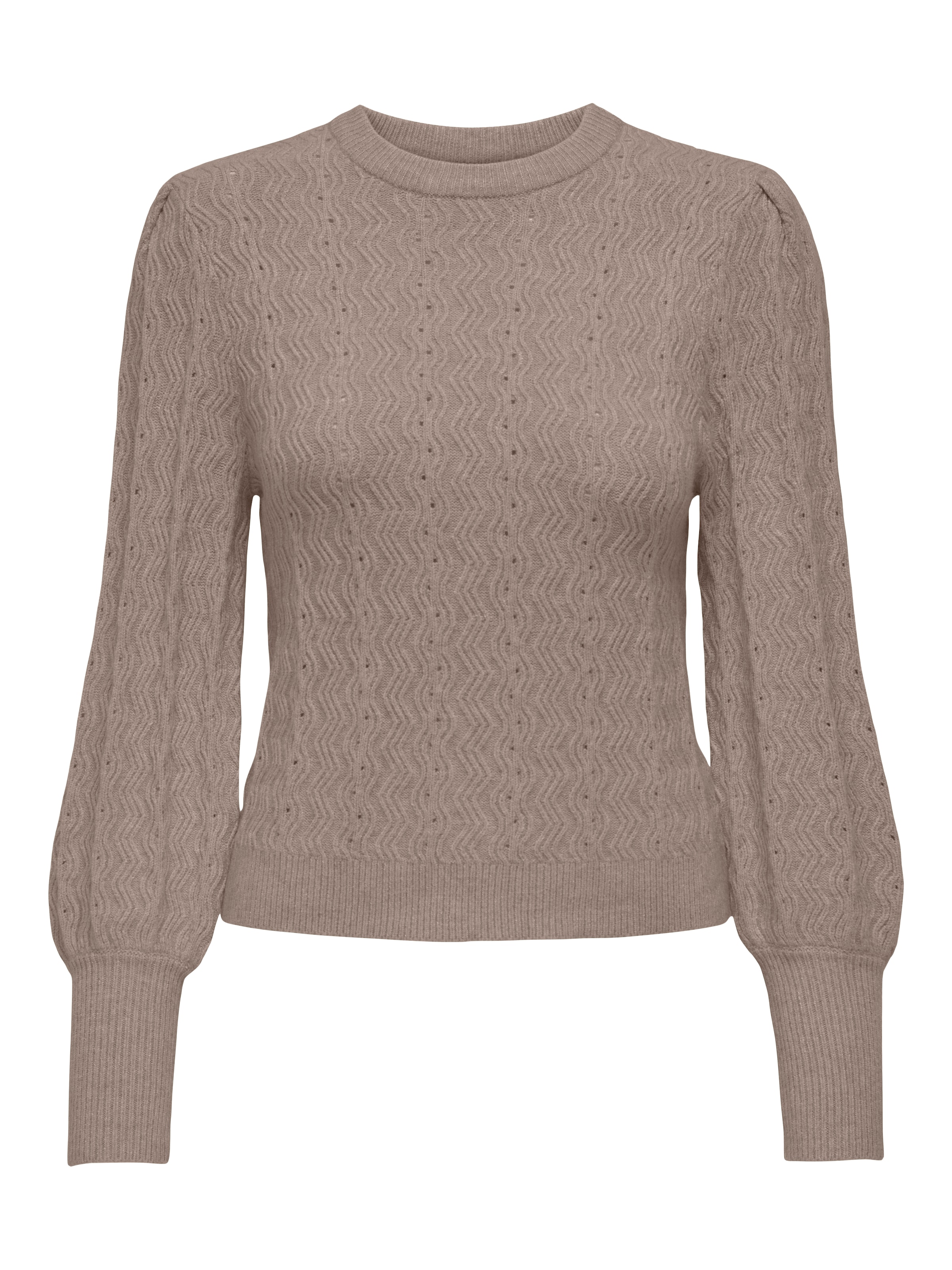 ONLY Sweater 'ONLKatia' in Brown: front