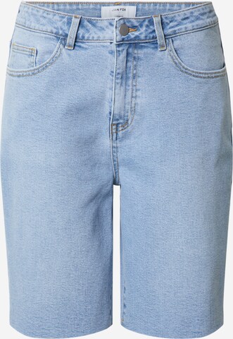 DAN FOX APPAREL Regular Broek 'Jan' in Blauw: voorkant