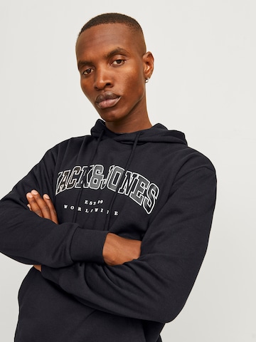 JACK & JONESSweater majica 'JJECaleb' - crna boja