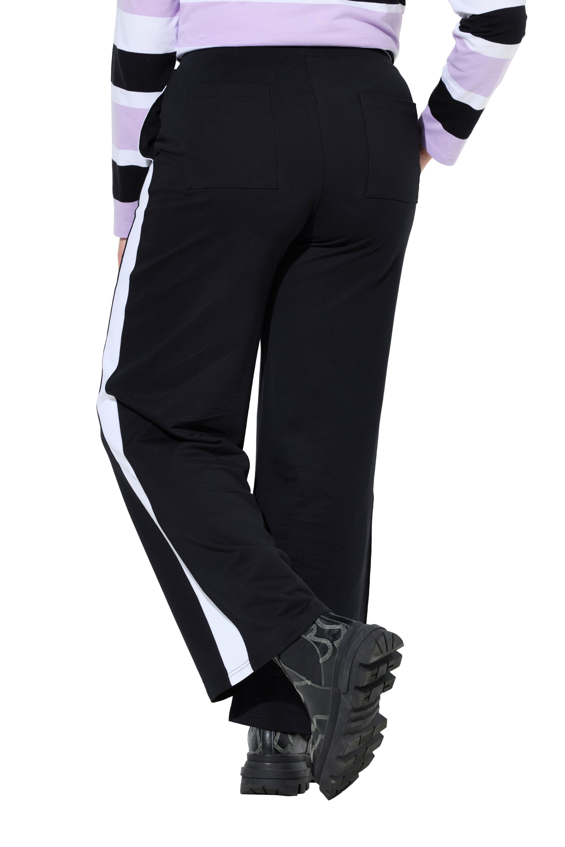 Angel of Style Regular Broek in Zwart