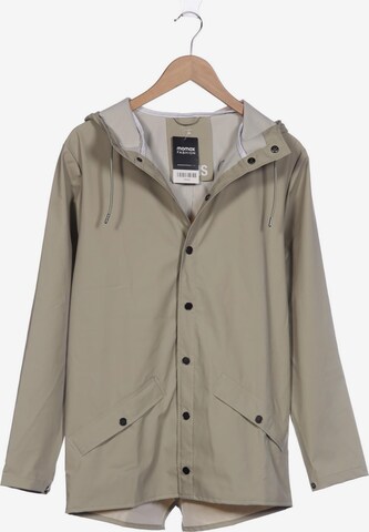 RAINS Jacke XS in Beige: predná strana