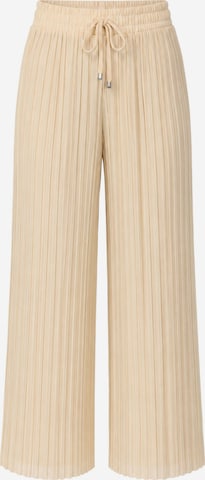 Worldclassca Bügelfaltenhose 'Damen Plissee Sommer Hose' in Beige: Vorderseite