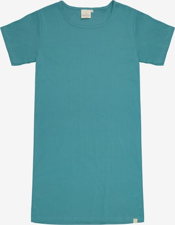 greenjama Nachthemd 'Derby-Rib' in Grün: Vorderseite