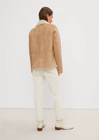 COMMA Jacke in Beige: zadná strana