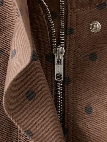 MANGO Between-Season Jacket in Brown